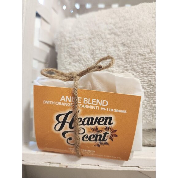 Handmade Coconut Oil & Anise Soap – Natural Essential Oils, Vegan 3 Pack - Picture 3 of 10